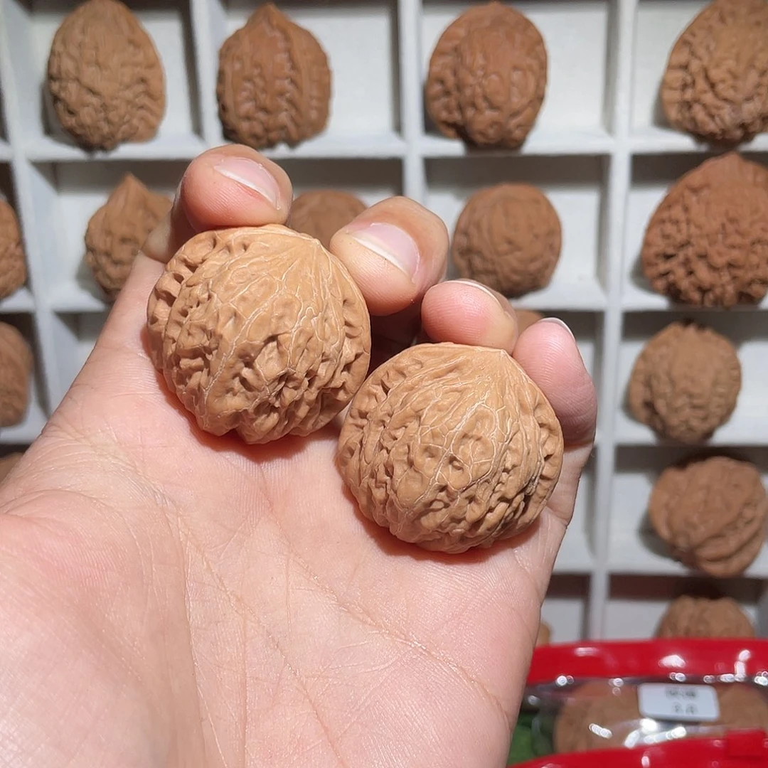 把件文玩核桃36原桩铁锤