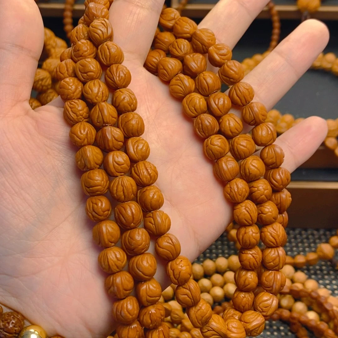 深***明吊坠桃核秦岭森林095