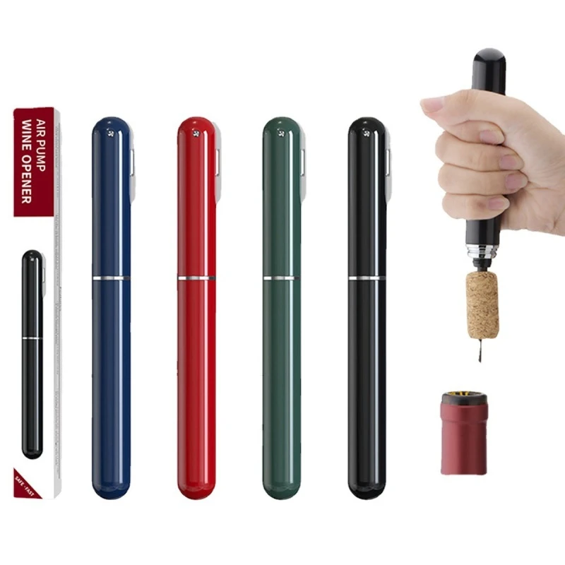笔形气压开瓶器 手动开瓶器 针式开瓶器起子便携开瓶器家用开瓶器