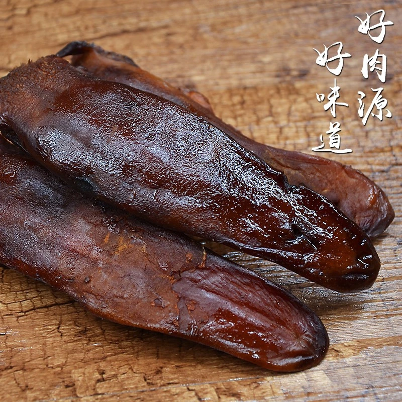 【松滋敏姐】湖北五峰土家族高山果木烟熏腊味猪舌 口条