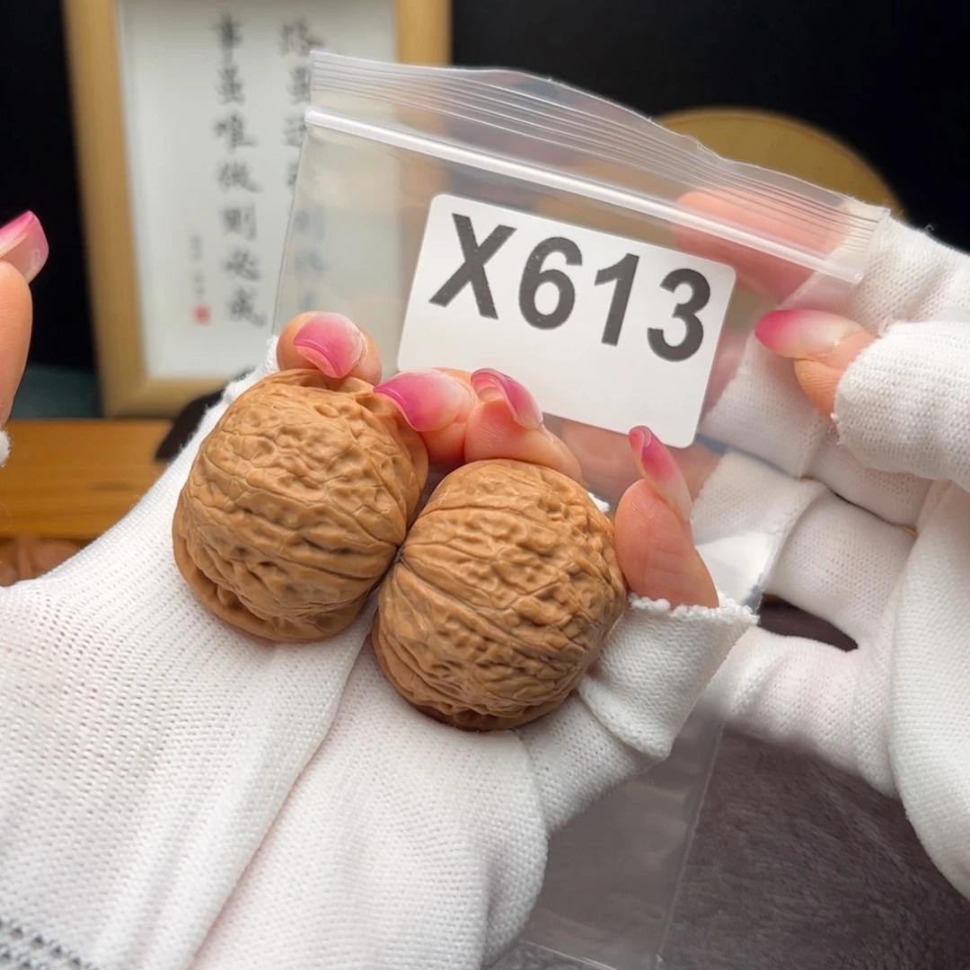 文玩核桃把件37铁锤x 613