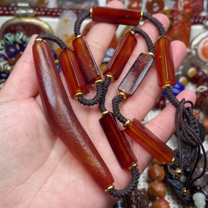 玛瑙/玉髓未镶嵌颈饰