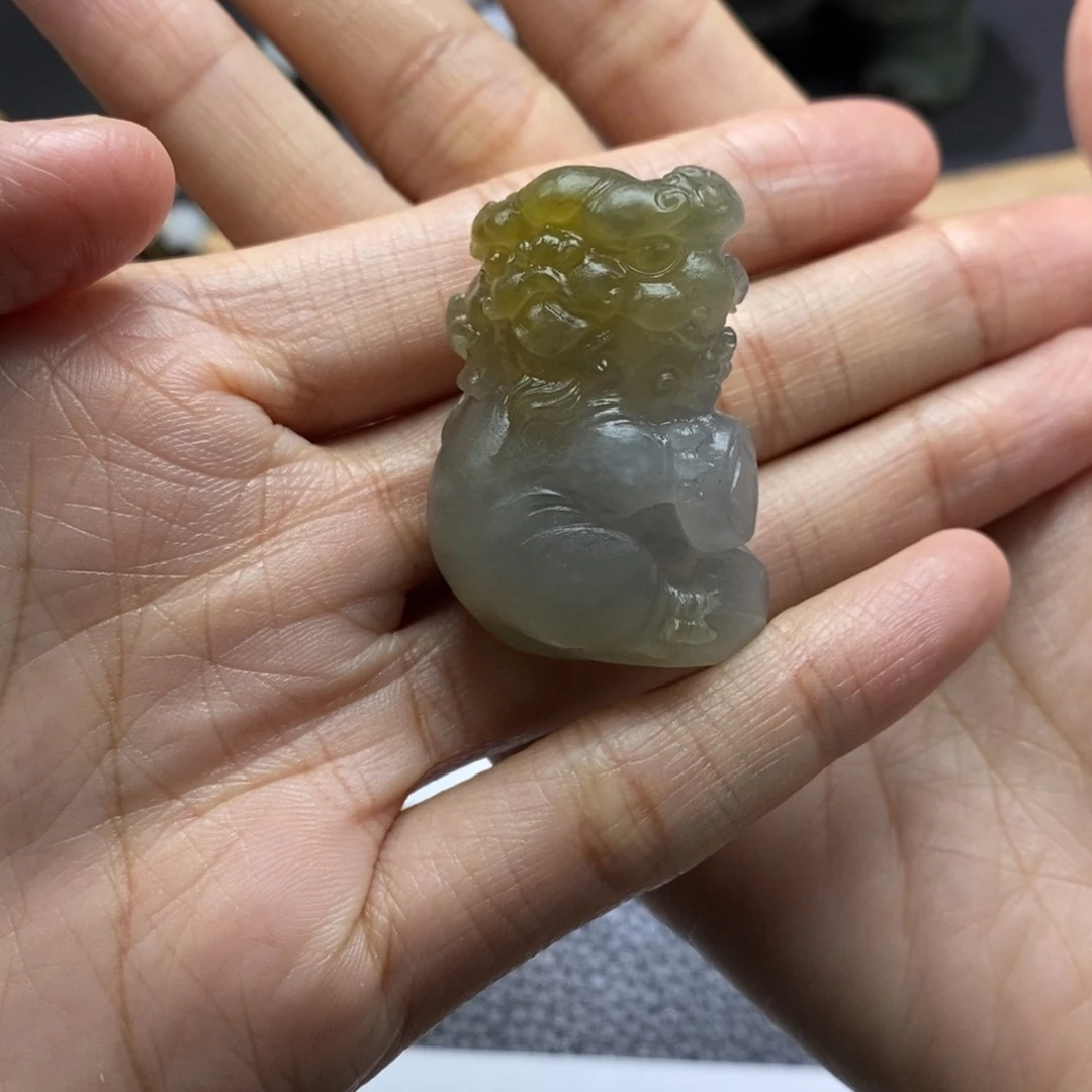 定制翡翠未镶嵌1****.狮子