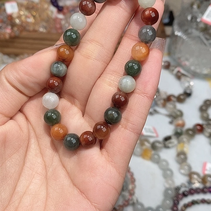 水晶无未镶嵌彩兔毛卡8