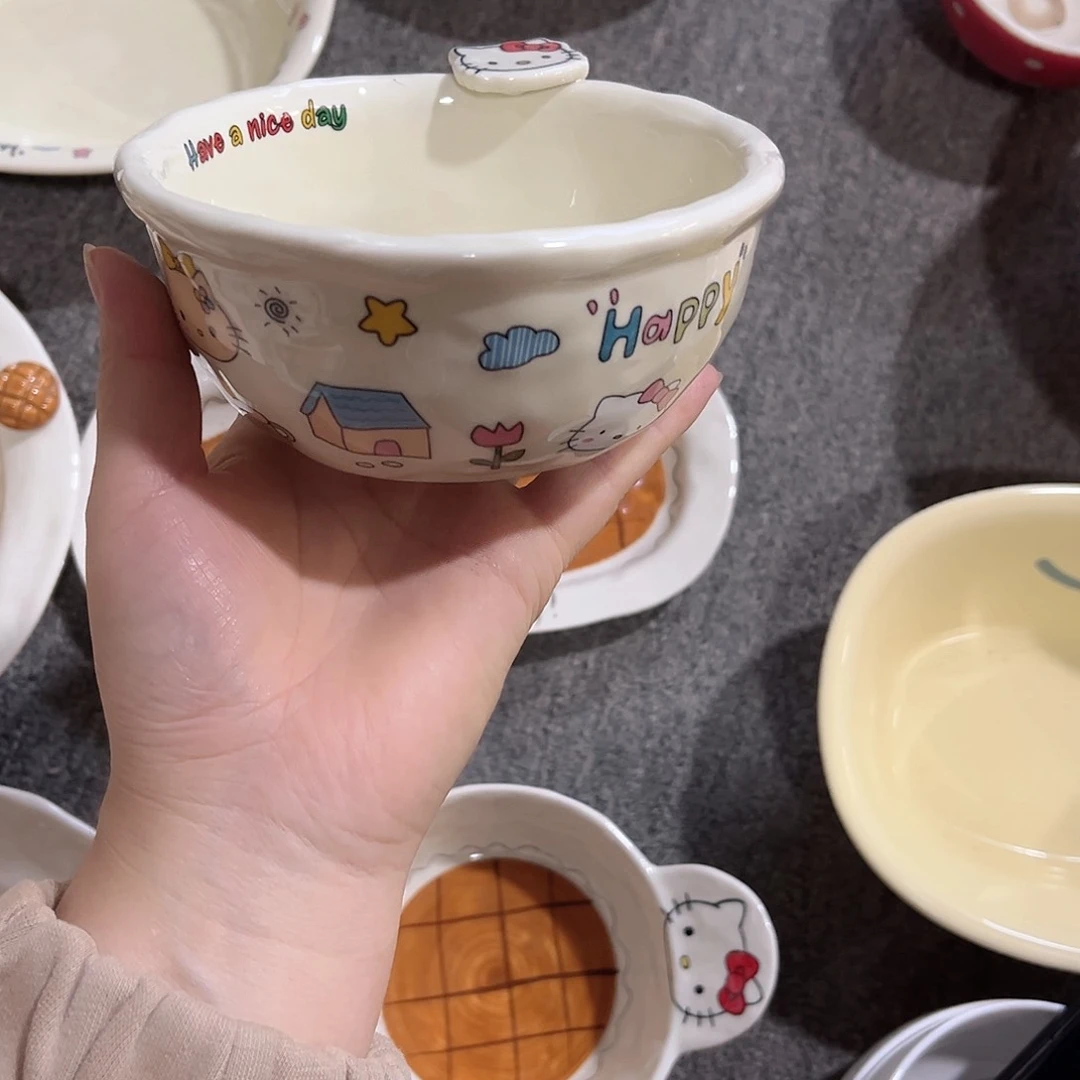 凯蒂猫陶瓷餐具系列5寸