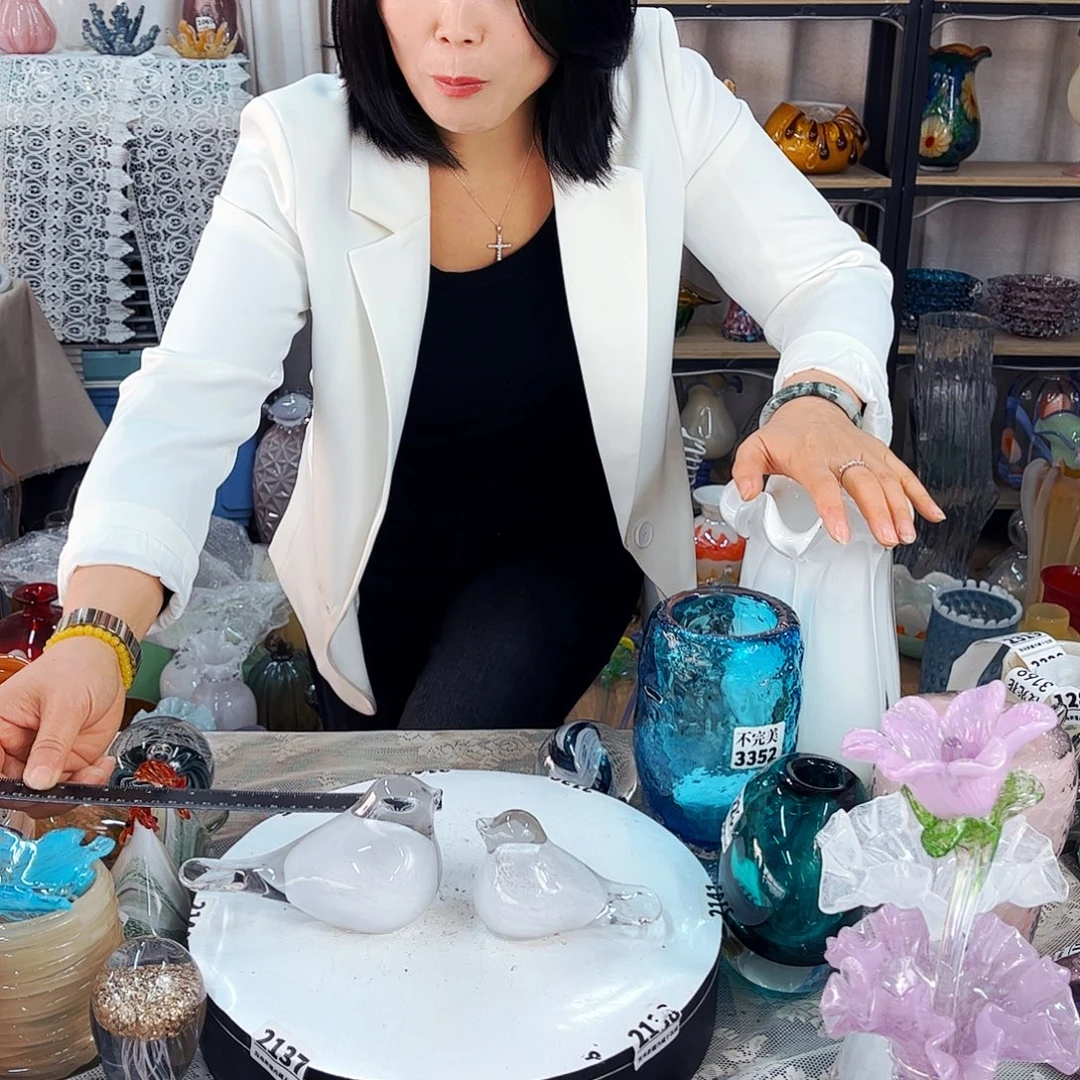 大小鸟 家悦琉璃工艺品