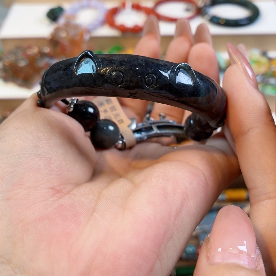 A***l未镶嵌手链翡翠手串