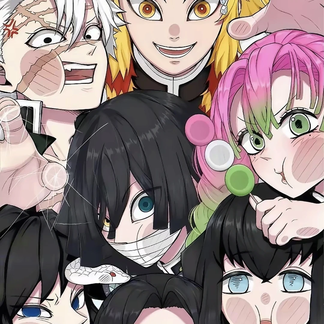 【浮浮无限叠转盘】鬼灭之刃二创多品类 浮浮无限叠转盘