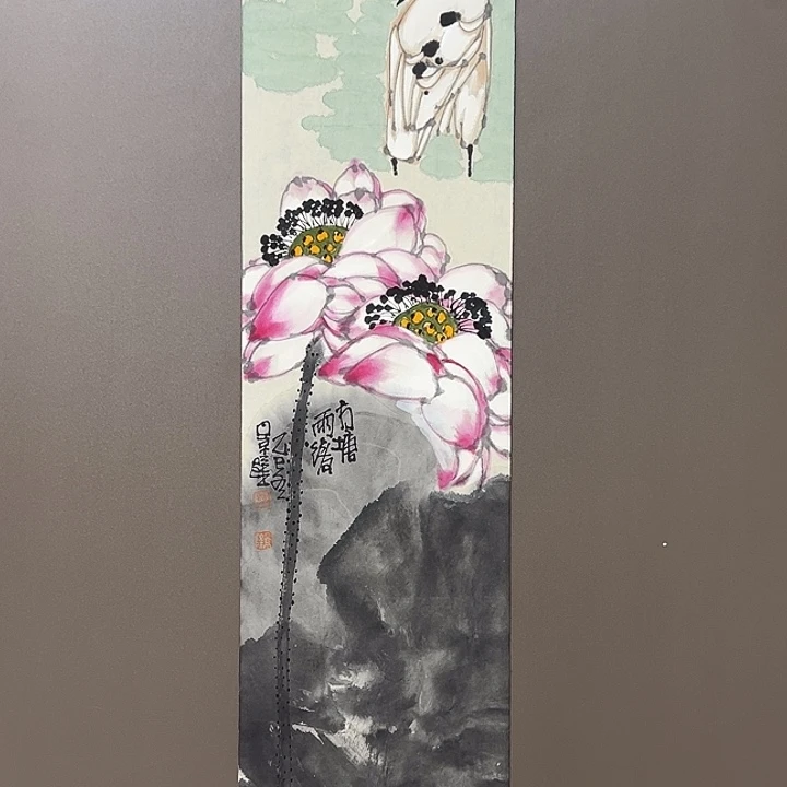 国画孙景隆  手绘原创