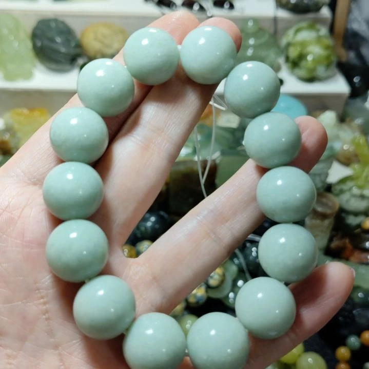 岫玉手串款式手串未镶嵌大****片