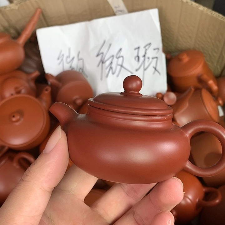 原矿朱泥茶具茶壶家用105