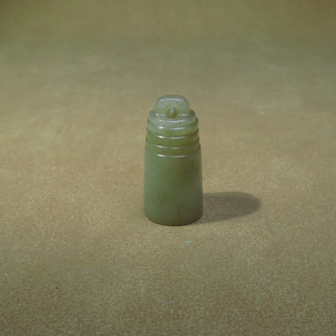 清代玉文人印/MZ591902/和田玉/民族文物