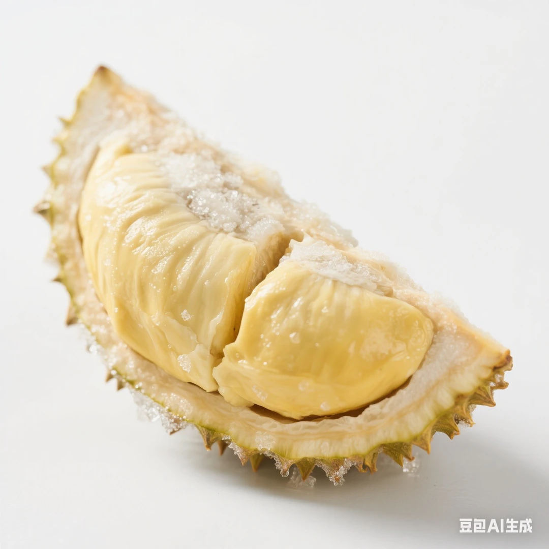 金枕液氮冷冻新鲜榴莲约1斤肉入口即化非现剥核小冰淇淋口感榴莲同城配金枕泰国