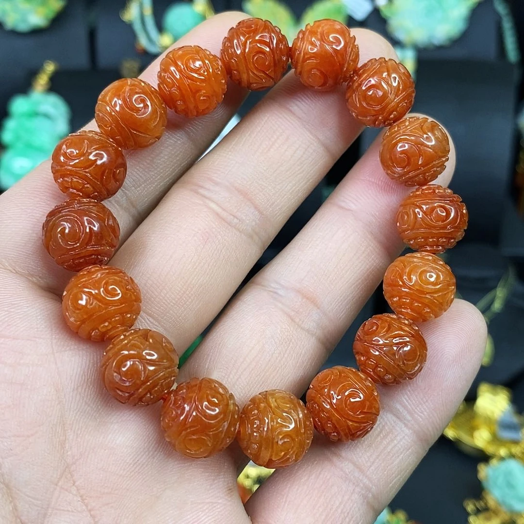 颈饰未镶嵌翡翠手链