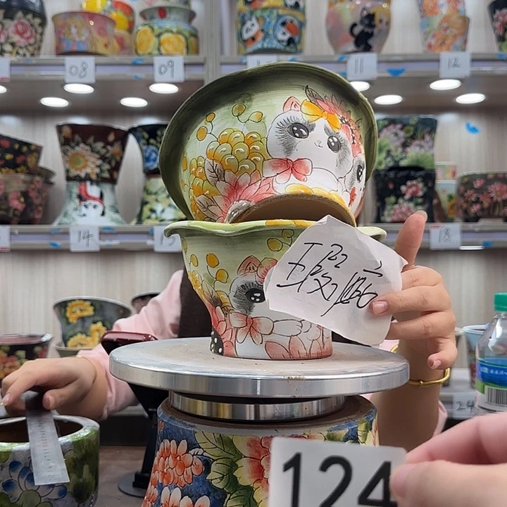 紫砂花盆瑕疵瑕疵124