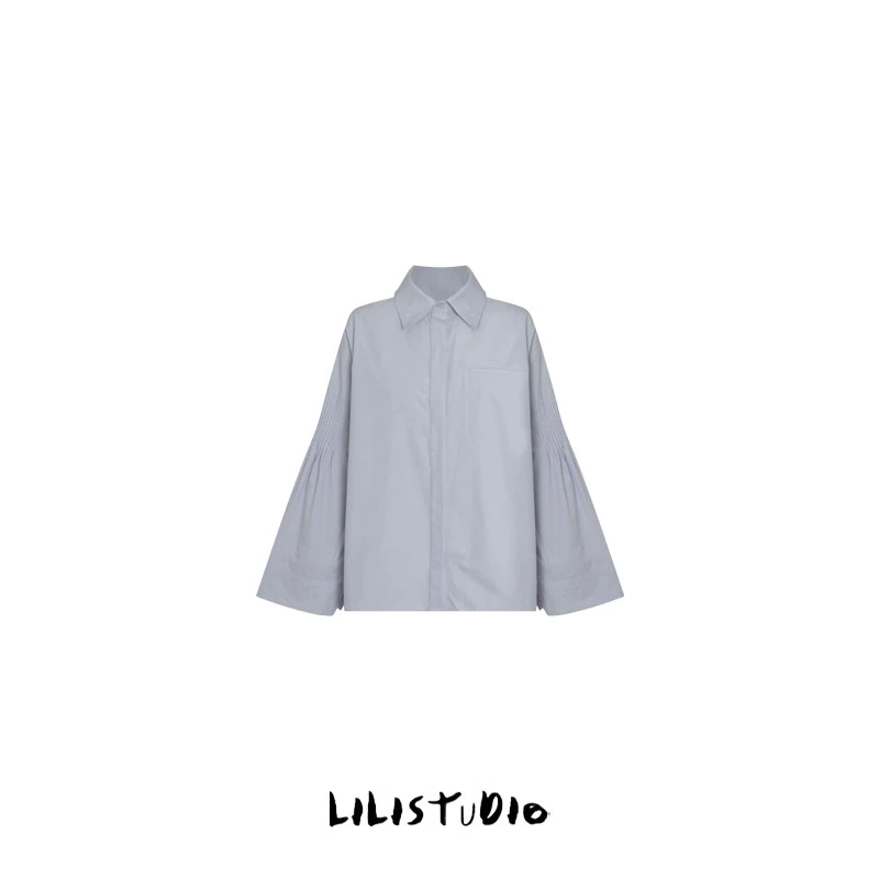 「清新格纹」不理理夏季新款女装清新时尚休闲洋气百搭衬衫女