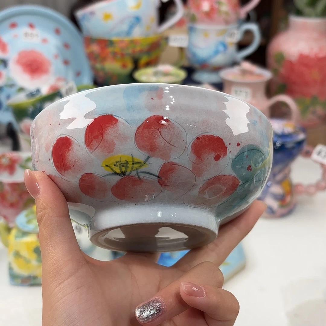 景德镇手绘高温釉下彩陶瓷茶具