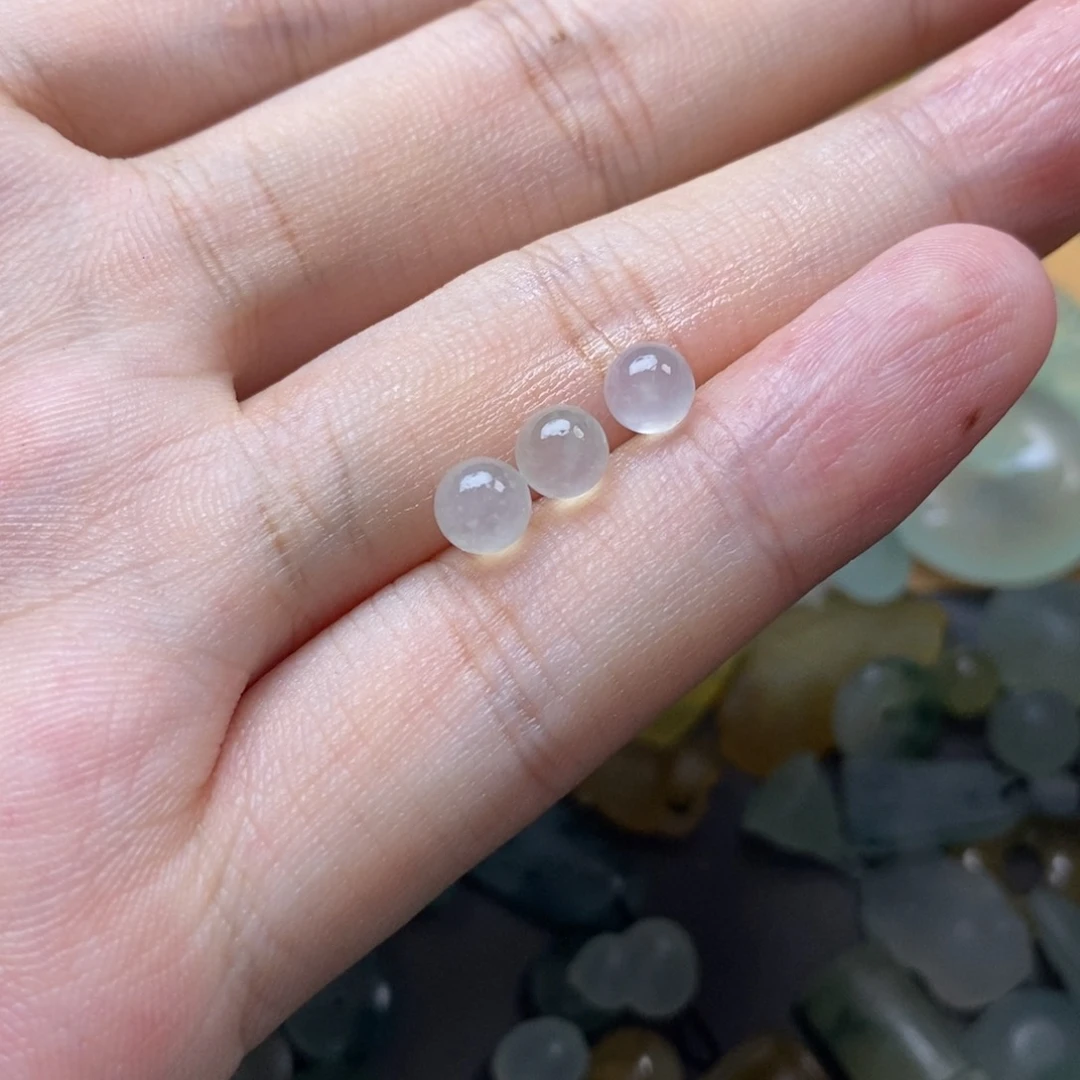 定制翡翠未镶嵌?***a珠子