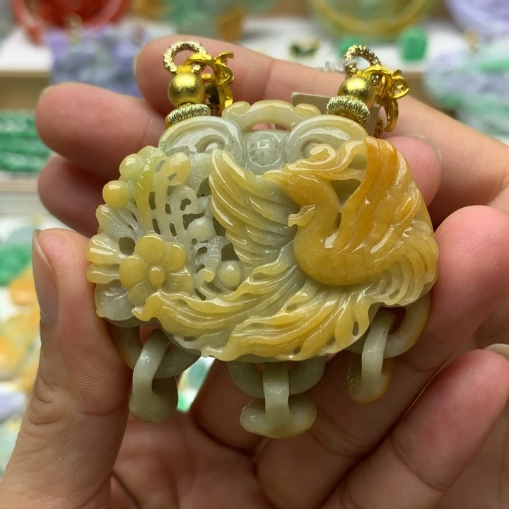 颈饰未镶嵌翡翠翡翠