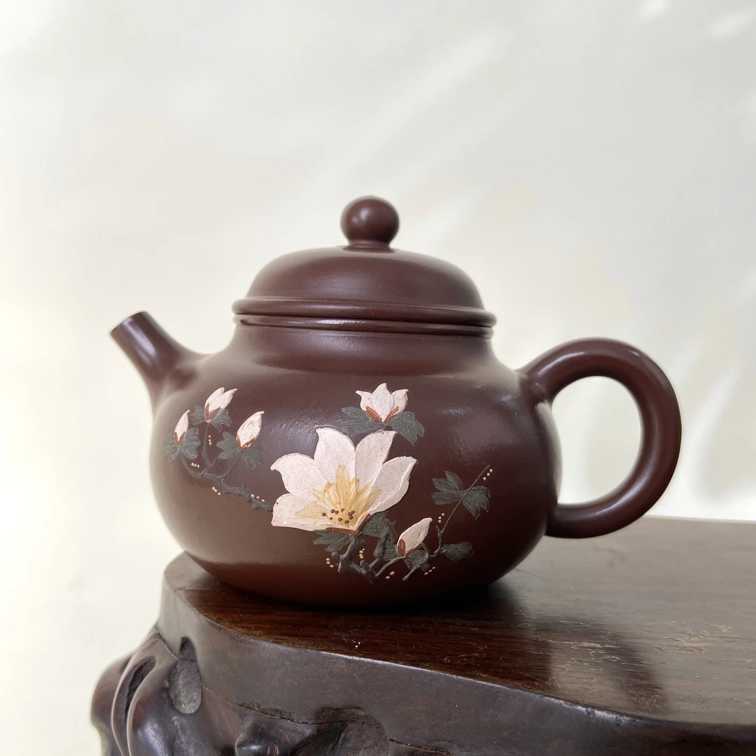 宜兴手工紫砂陶 （实力派1）240cc茶壶GS4203-36