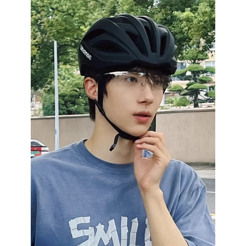 余承恩同款无框骑行镜连体墨镜防风护目镜女男大学生户外太阳眼镜