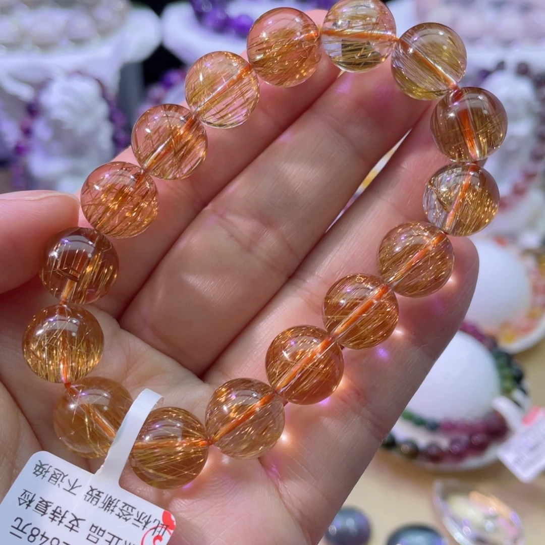 水晶手链未镶嵌铜顺发手链