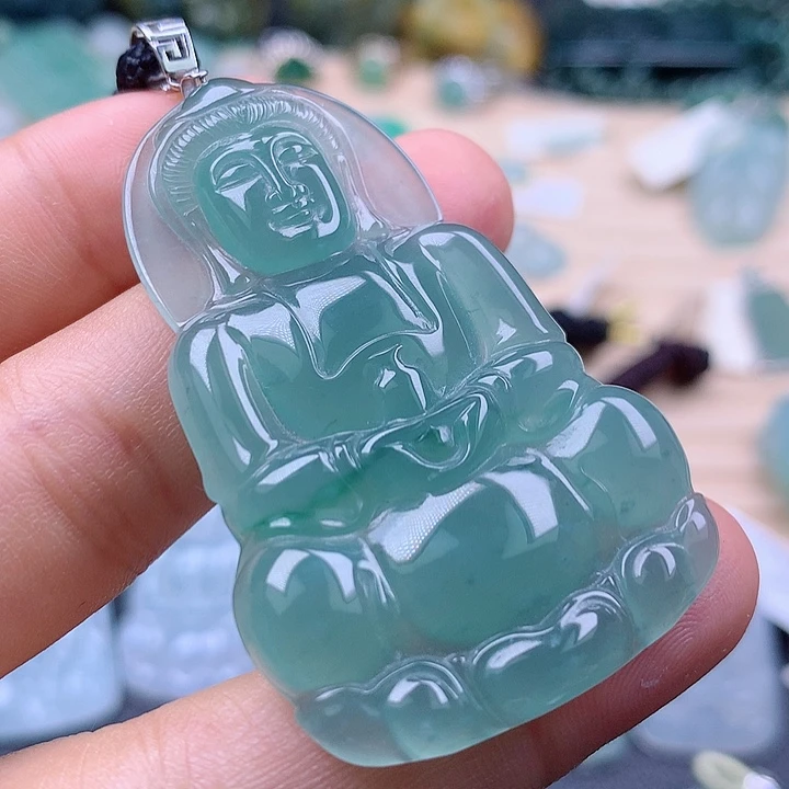 【闪购商品】翡翠颈饰未镶嵌翡翠吊坠