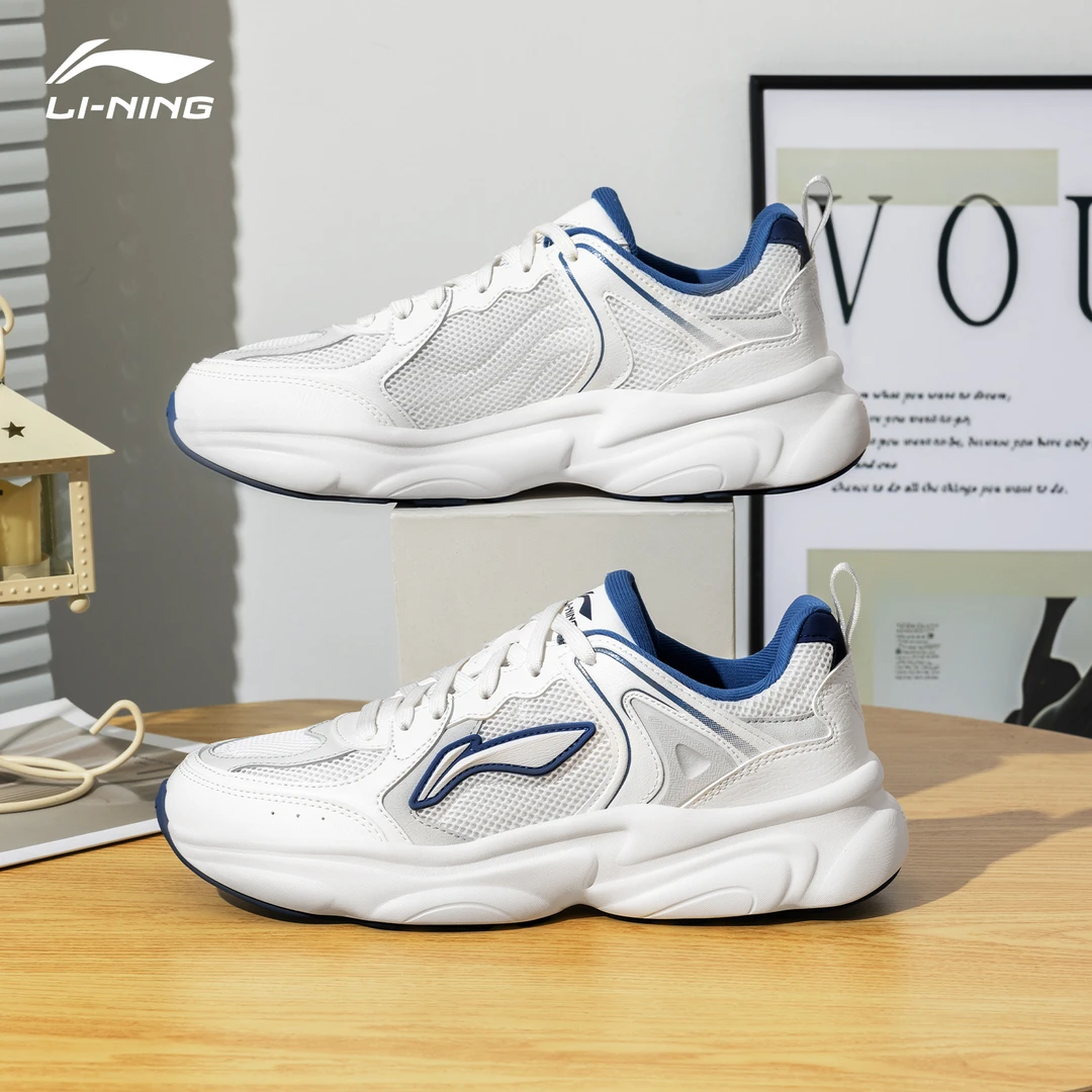 李宁奶椰男鞋休闲鞋2025新款正品厚底轻便百搭鞋子男款男士运动鞋
