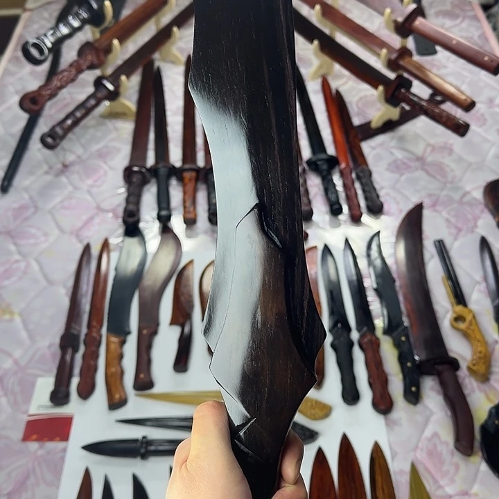 C***r树脂制品紫光檀52公分木料