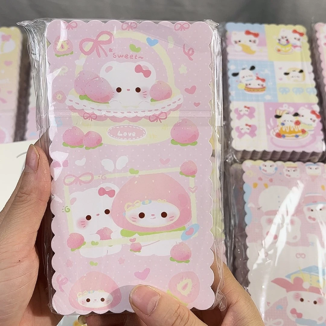 双面覆膜花边背卡9*16的尺寸