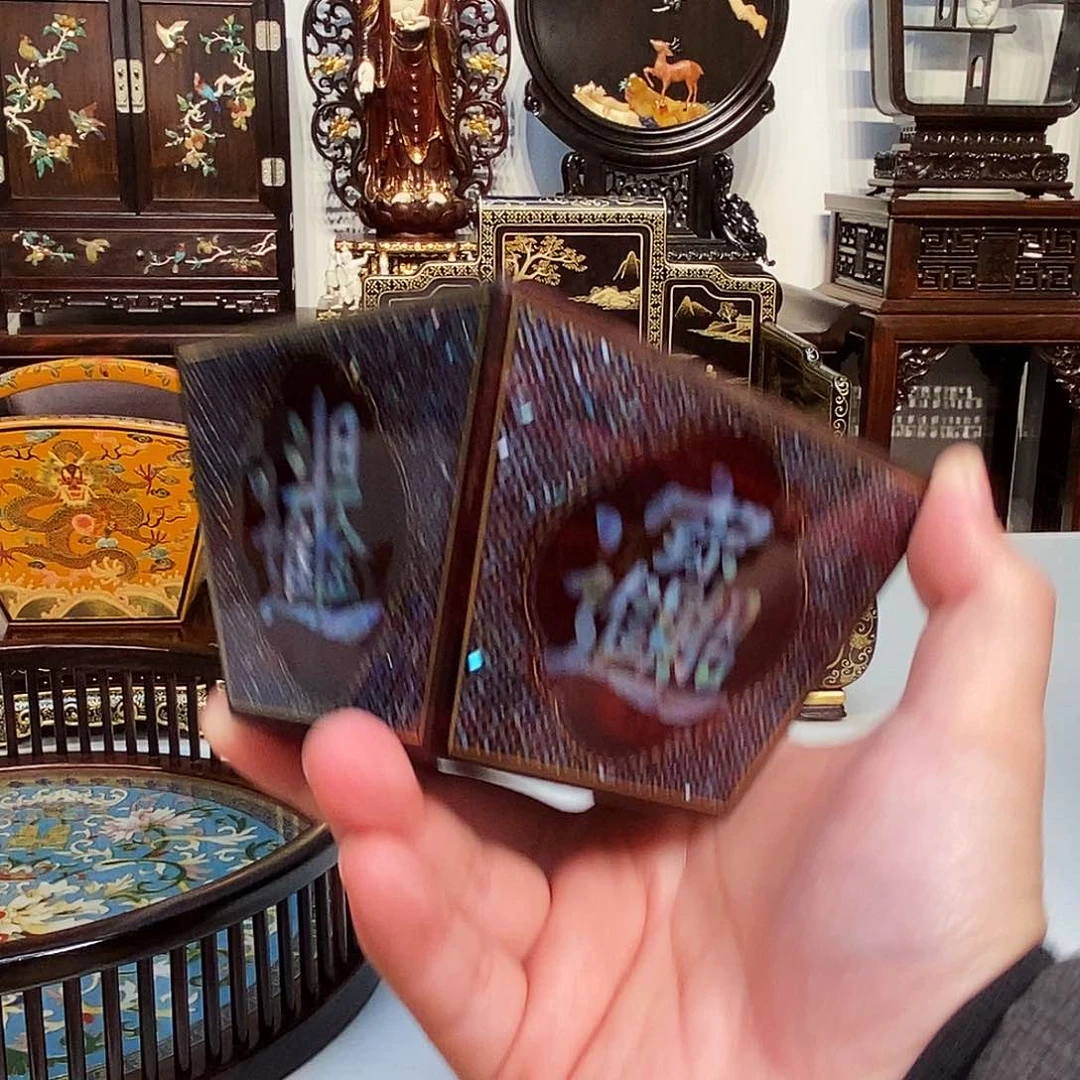 紫檀木类成套家具小叶紫檀斗