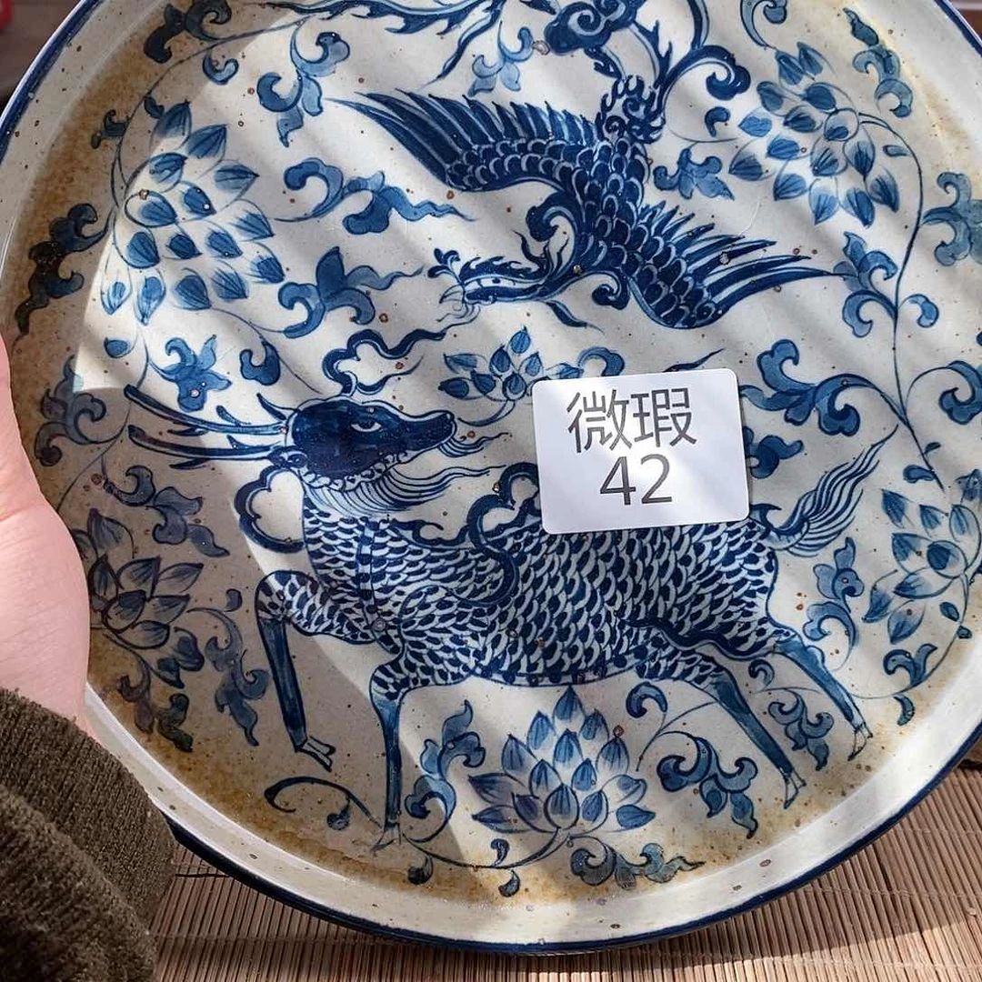 手工手绘青花陶瓷