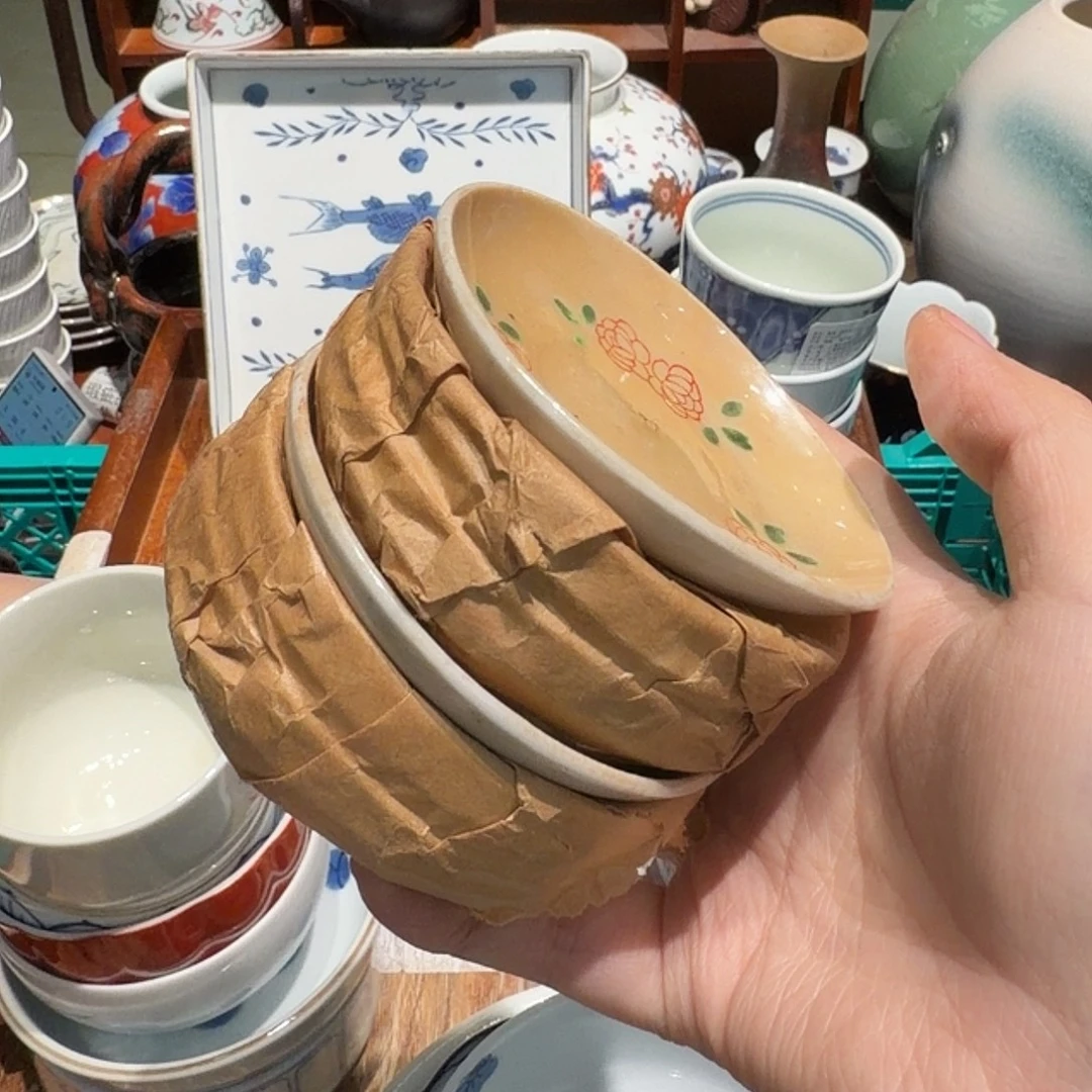 陶摆件沁色四十包邮 非全新