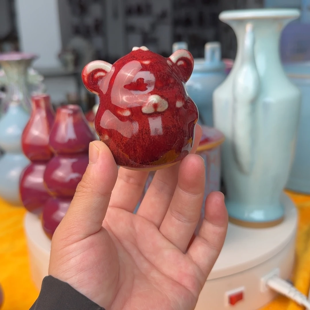 摆件郑家钧窑摆件