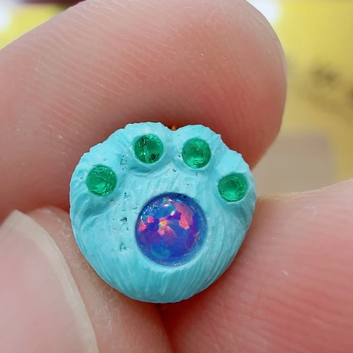 绿松石未镶嵌珠宝奇石