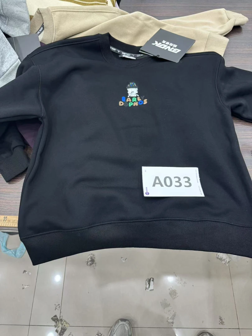 【A033】青少年加绒卫衣