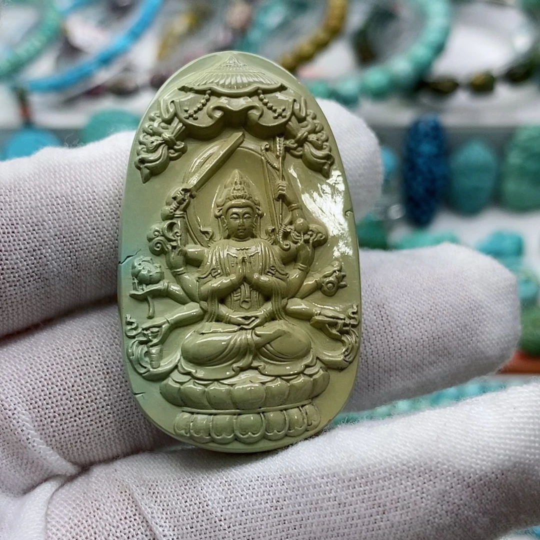 绿松石珠宝奇石未镶嵌