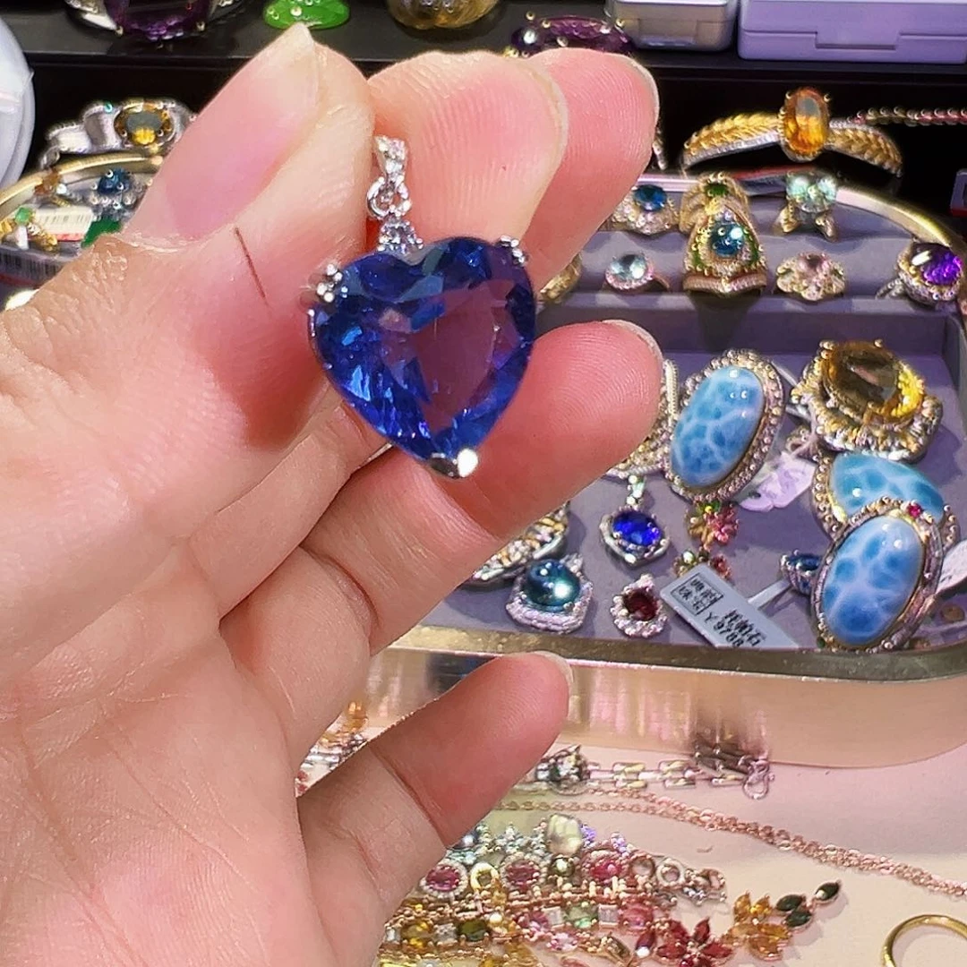 银S925镶嵌萤石萤石