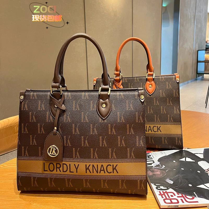 2025年流行款香港品牌休闲便携女士包洋气手提包百搭中号托特包包