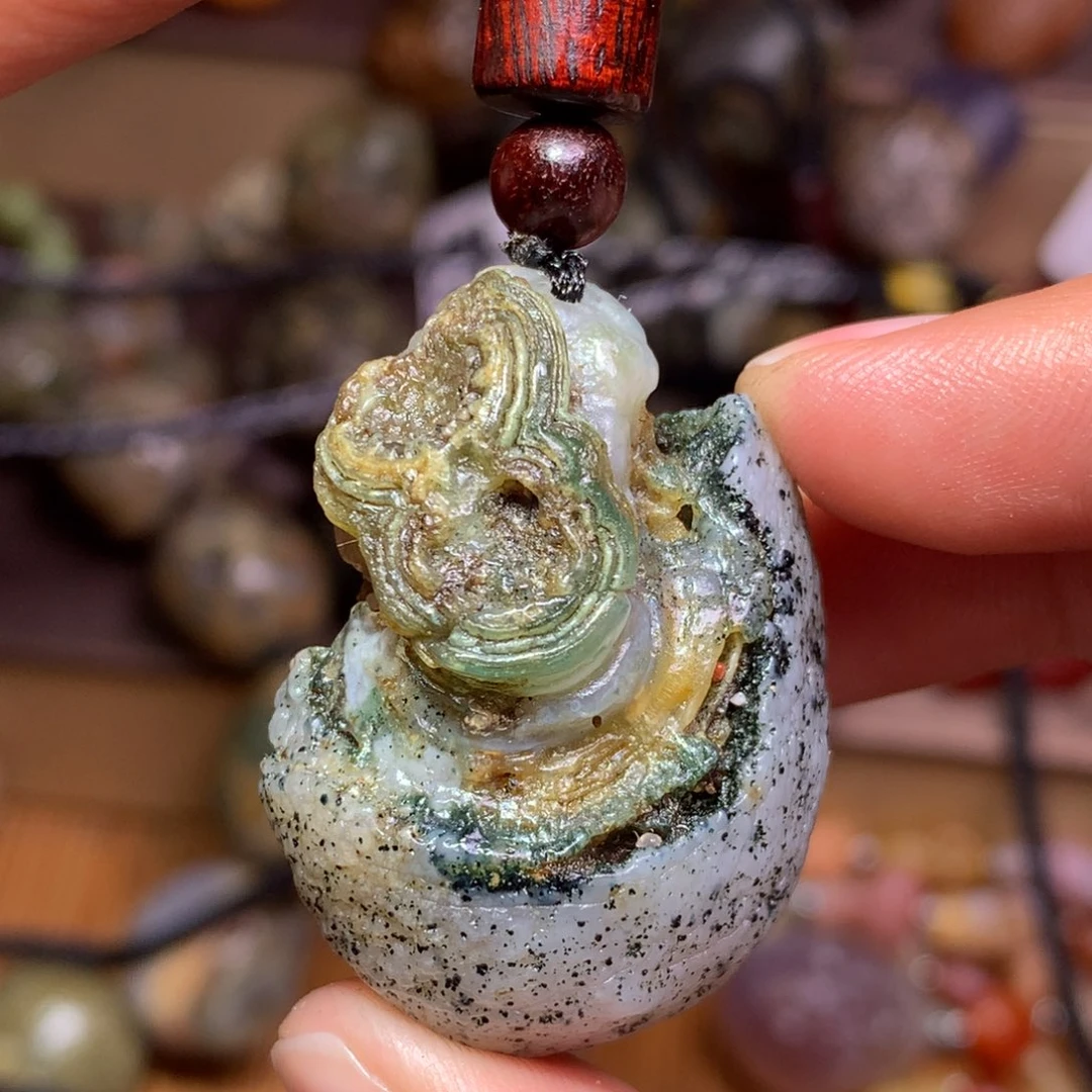 未镶嵌玛瑙/玉髓珠宝半成品