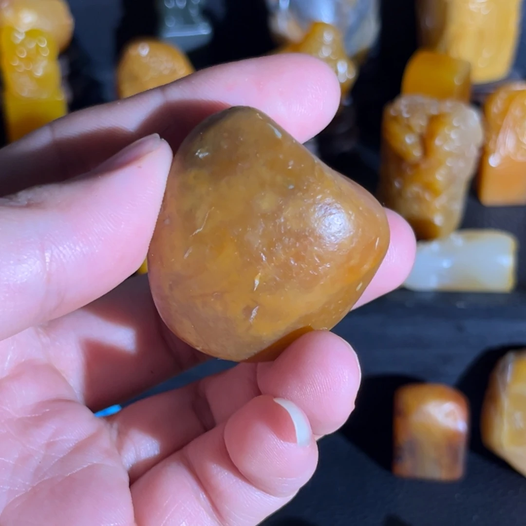 寿山石印石你是谁了啊我的手机没