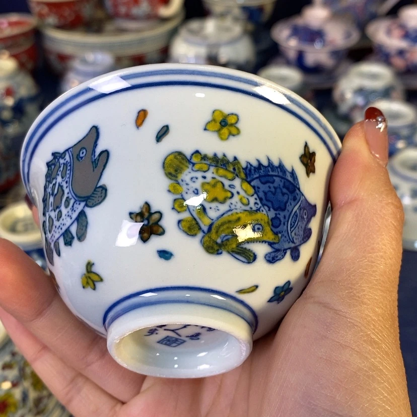 【闪购商品】景德镇陶瓷茶杯1个