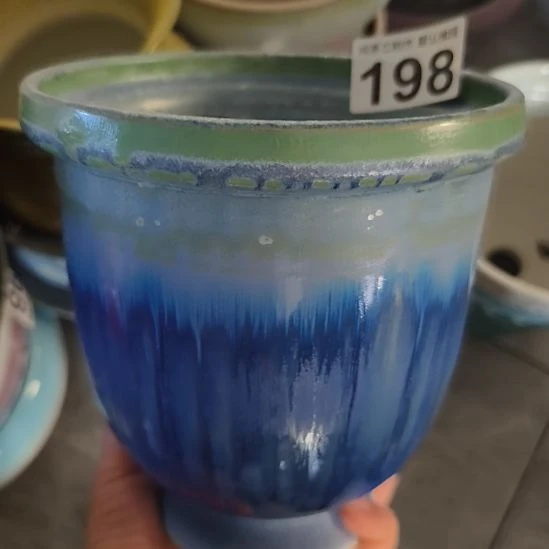 景德镇手工高温陶瓷：内15口高18