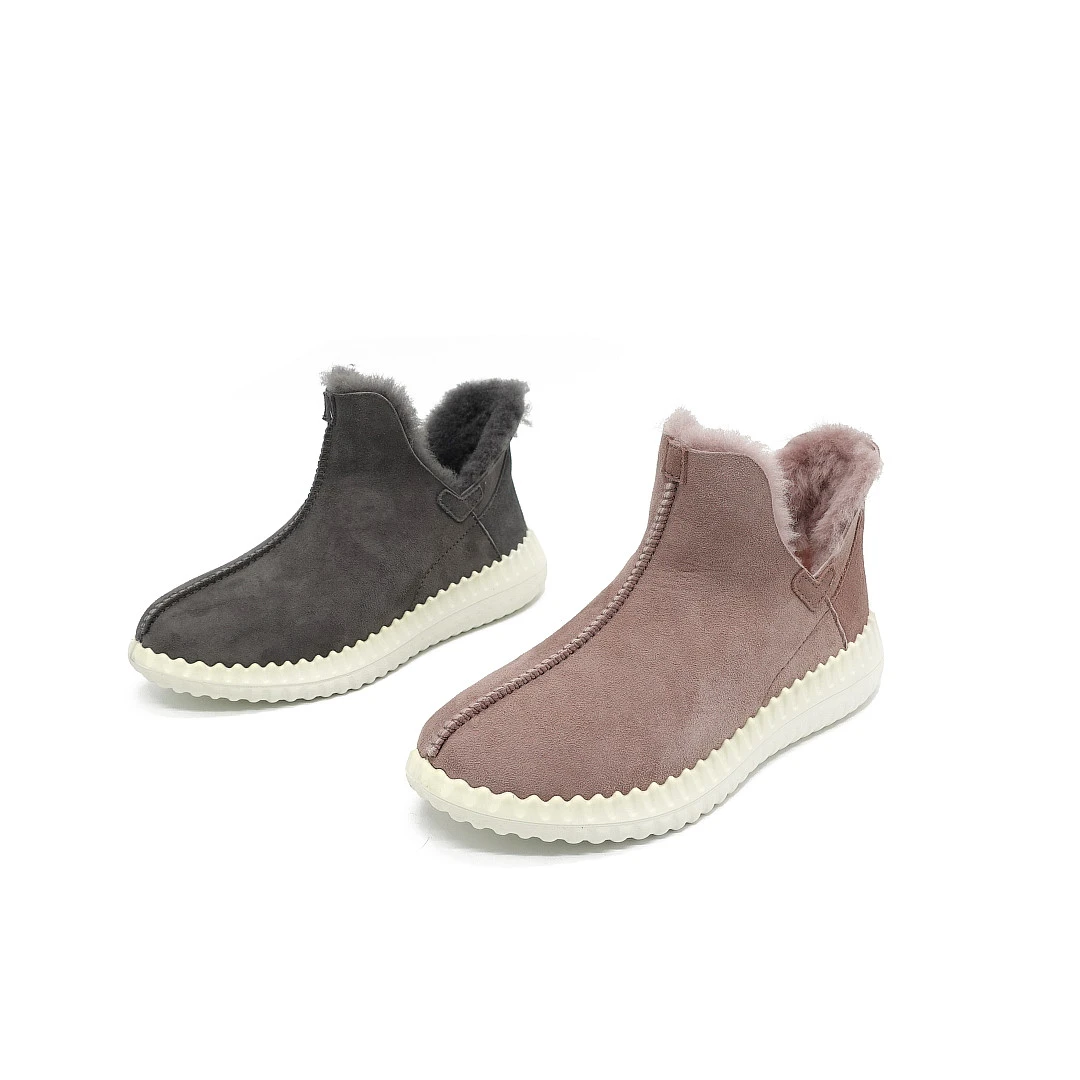 外贸皮毛一体运动风休闲保暖雪地靴