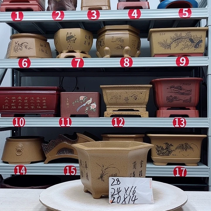 紫砂花盆紫砂花盆