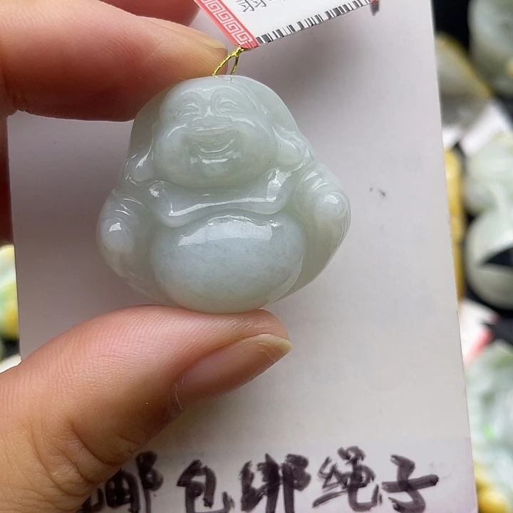 颈饰未镶嵌翡翠天然翡翠