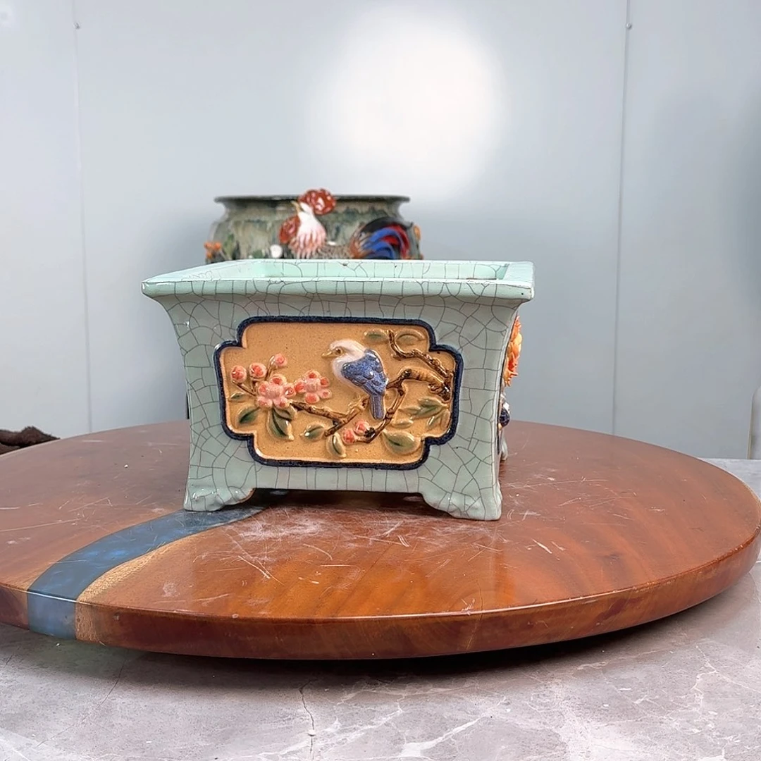 红陶E***旺绿植花盆