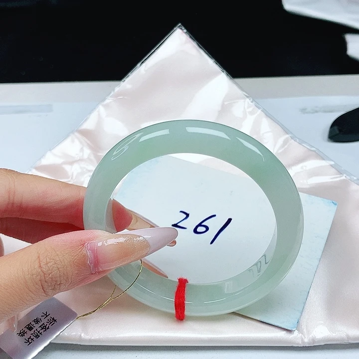 翡翠手镯未镶嵌55.2圈