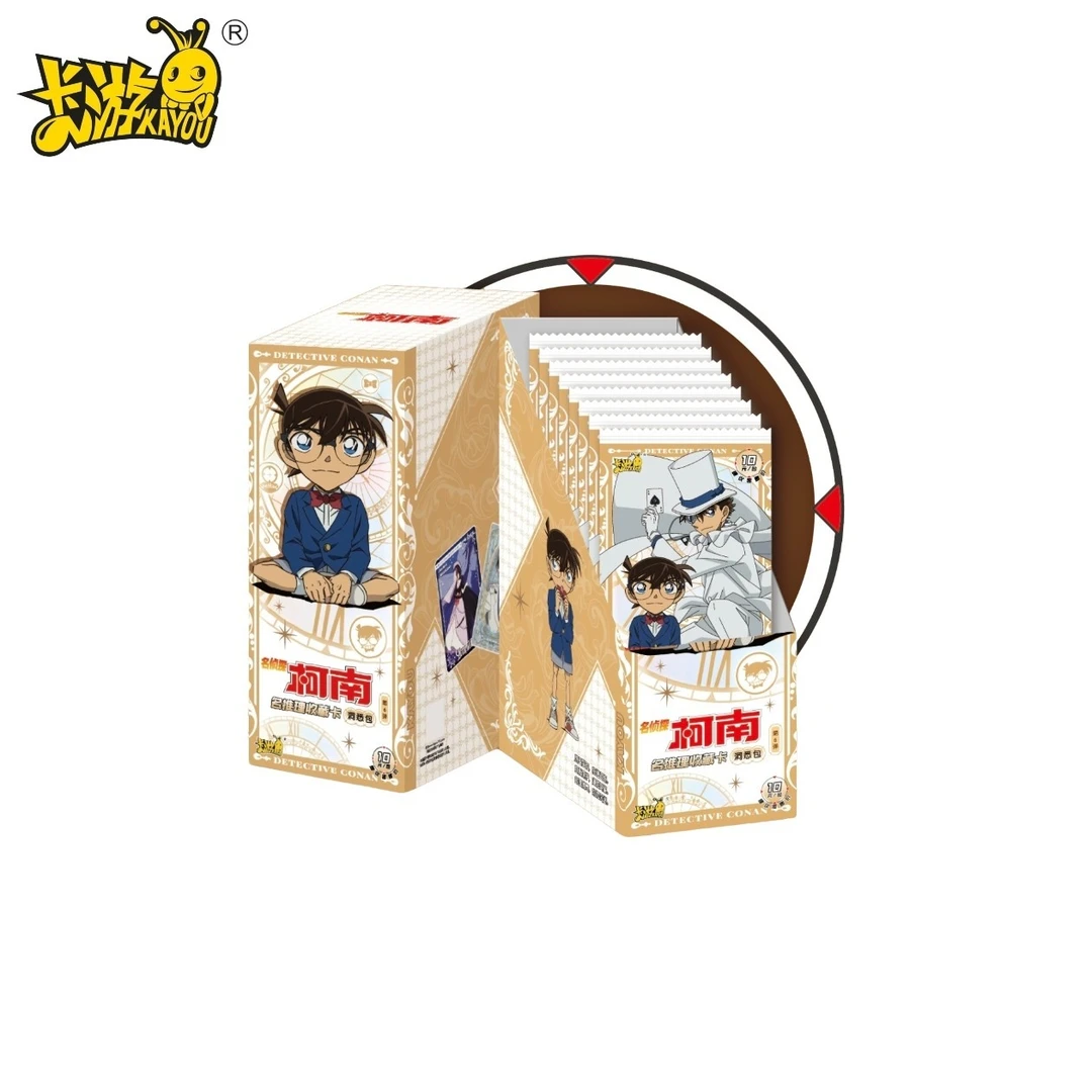 【找女生】卡游名侦探柯南名推理收藏卡洞悉包第六弹盲盒（小葵代拆）