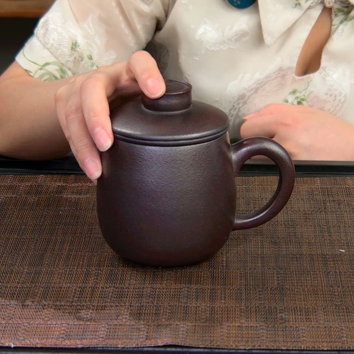 茶杯紫砂高货放漏